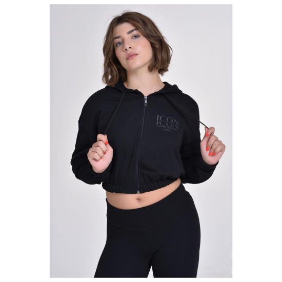 Target Γυναικεία ζακέτα Loose Cropped Jacket French Terry "Icon" Target Γυναικεία ζακέτα Loose Cropped Jacket French Terry "Icon"